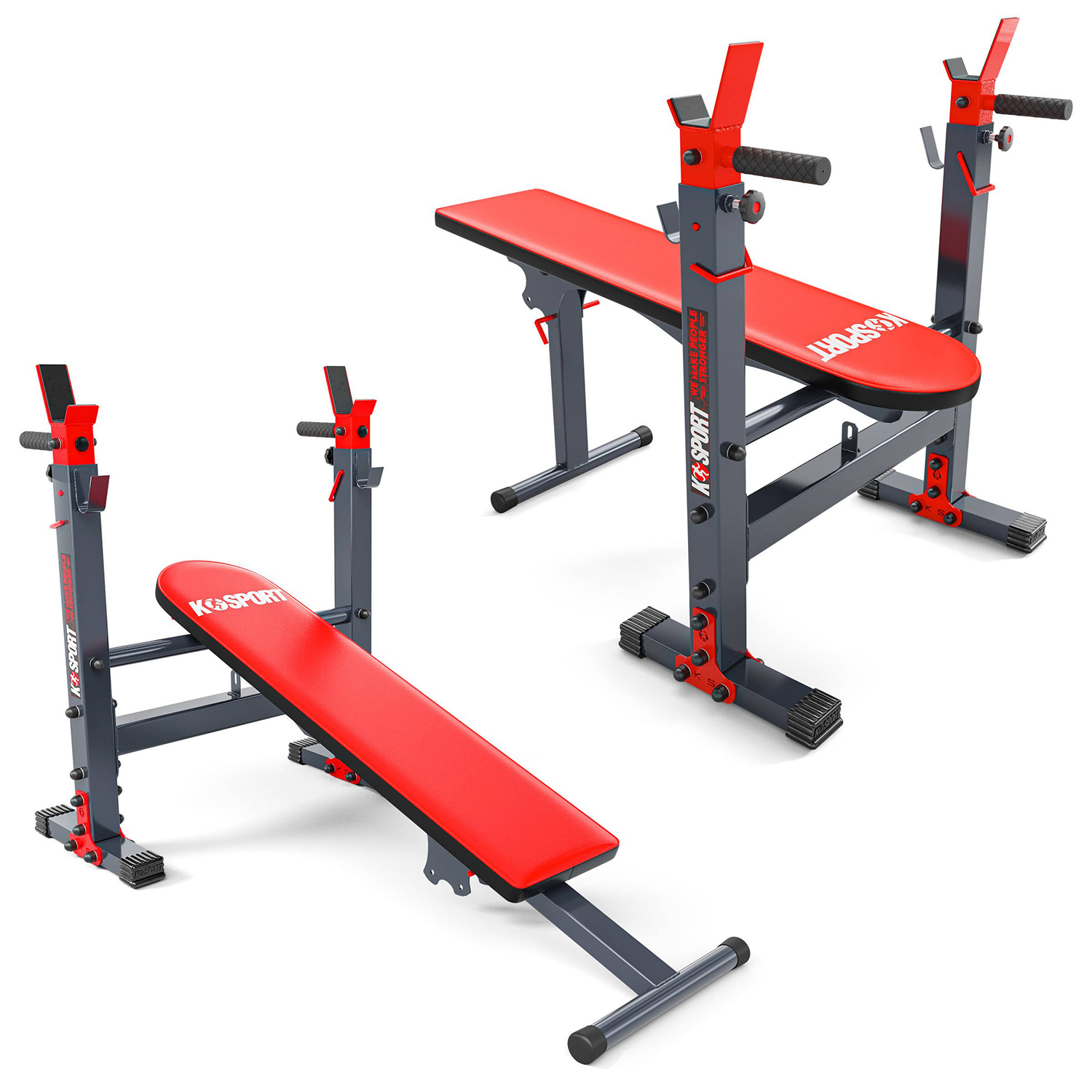 Bench Weight Bench Folding Adjustable Weight Training Bench Dip Station 