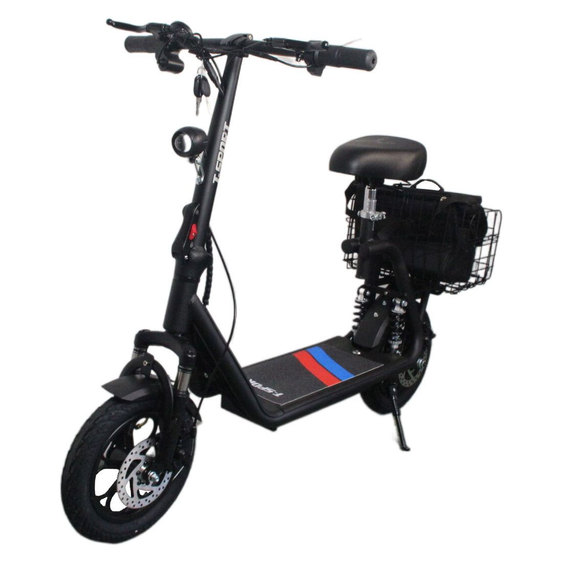 Electric Scooter With Seat Folding Adult Mobility Scooter