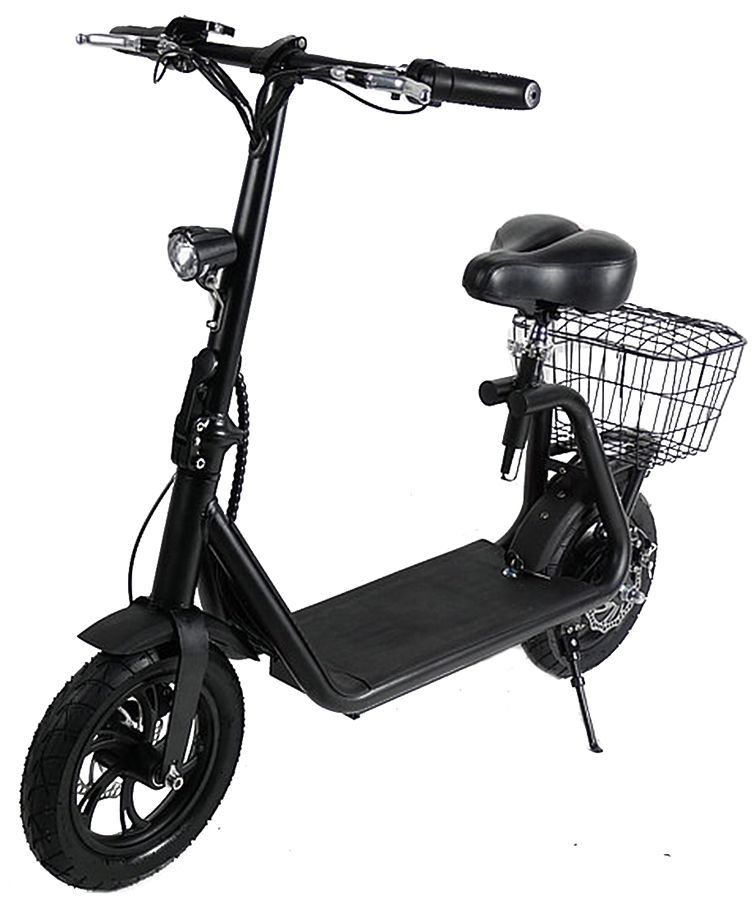 Electric Scooter With Seat